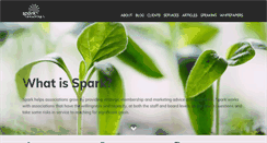 Desktop Screenshot of getmespark.com